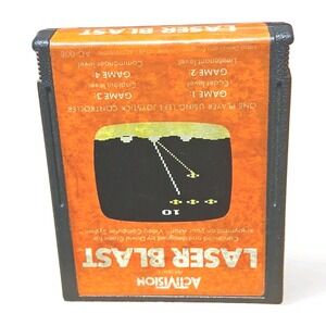 Vintage Laser Blast (Atari 2600, 1981) Game Cartridge Only Tested Activision